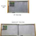 Frost King AWS1537 WB Marvin Adjustable Window Screen, 15" high, fits 21 - 37" wide