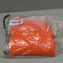 MicoYang Silicone Dish Drying Mat for Multiple Usage, Easy clean, Eco-friendly, Heat-resistant Silicone Mat for Kitchen Counter or Sink, Refrigerator or Drawer Liner Orange, L 16 inches x 12 inches