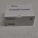 Ultrasonic Retainer Cleaner Machine 48kHz Denture and Aligner Cleaning Pod for Mouth Guards Night Guards Dental Trays Braces Toothbrushes Jewelry with 200ML Capacity (Black)