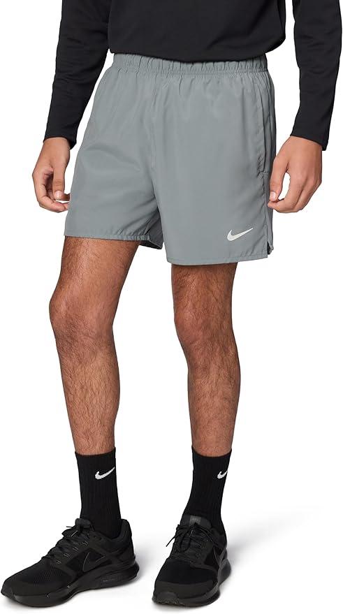 Nike Men's Challenger Dri-Fit Brief-Lined Running Shorts (5" Inseam Size M