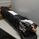 12'x12' Pop Up Canopy Tent with 1 Sidewall and 6 Pockets, One Push Setup, Instant Shade Tent with Vented Roof for Beach Patio Outdoor, Case, 8 Stakes, 4 Ropes, 4 Sandbags (White, 12x12)