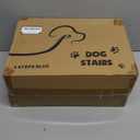 4-Step Dog Stairs and Ramp for Beds or Couches,Non-Slip Sturdy Pet Steps for Small Dogs and Cats,17.4" H,Blue