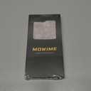 MOWIME Compatible with iPhone 17 Case with Finger Strap, Flower Butterfly Shockproof Soft TPU Protective Cover for Women Girls, Slim Anti Scratch Case for iPhone 17 6.3 Inch, Wine Red