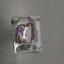 AirPods 4 Case, Clear AirPod 4th Generation Case Protective Soft Cute AirPod 4 Cover for Women Girly with Keychain for AirPods 4 Gen Cover 2024, Purple Butterfly