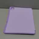 ProCase for iPad (A16) 11th Generation 11 Inch 2025/ iPad 10th Generation 10.9 Inch 2022 Case with Pencil Holder, Hybrid Cover with Soft TPU Back, Supports Touch ID, Auto Wake/Sleep -Purple