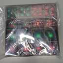 Latest Christmas Ornaments 2025, 44Pcs Christmas Balls Ornaments for Tree, Green Red Shatterproof Hanging Christmas Tree Decorations for Holiday Party Decor