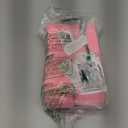 Weewooday 8 Pack Luggage Straps Suitcase Tags Set, Travel Adjustable Suitcase Belt Silicone Luggage Tags with Name ID Card Man Women Travel Accessories (Pink)