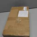 Yawinhe Industrial Pipe Clothing Rack with Shelves, Wall Mounted, Space Saving Closet Rod with 4 Bases, for Shops, Homes, 41.3''Lx10.2''Wx10.2''H, Rustic Brown, 1-Pack