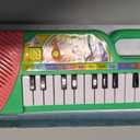 CoComelon First Act Musical Keyboard, 23 Keys; Music and ABC Songs Pre-Recorded, Educational Music Toys, Carry N Go Handle