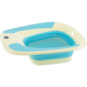 Sitz Bath, Sitz Bath for Hemorrhoids, Sitz Bath for Toilet Seat, Sitz Bath for Postpartum Care, Sits Bath Tub for Women Men Adults, Sitz Bath Soak Salts Basin, Hip Bath Bowl, Foldable, Blue