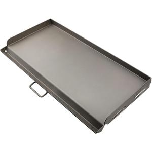 Hisencn 2 Burner Griddle for Camp Chef Stove, Flat Top Griddle for Gas Grills, Portable Griddle with Oil Drip Port, Camping Griddle for Camp Chef 14" Cooking Systems, Outdoor Cooking Equipment, 14x32