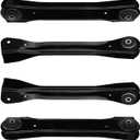 4PCS for 1997-2006 Jeep Wrangler TJ Front Upper & Lower Control Arms, Models w/Coil Spring Suspension K620244 K640734