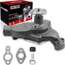Engine Water Pump Automotive w/Gasket 1301350 9111 Compatible for Chevy GMC Pickup SBC 350 GM Motors Camaro Suburban Corvette Blazer Impala Jeep Pontiac 1955-1972