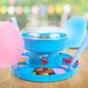 Nostalgia Kool-Aid Cotton Candy Variety Kit  3 Flossing Sugar Flavors (Blue Raspberry, Strawberry, Tropical Punch)  7-oz Bottles  Compatible with Cotton Candy Makers  Party Supplies