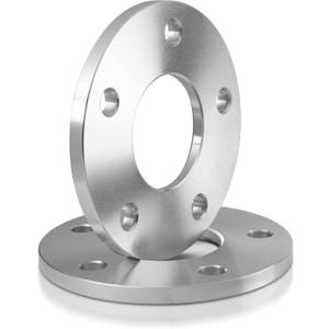 Customadeonly 5x4.5 Wheel Spacers | 2pcs 10mm Forged Hubcentric | to Widen Stance, Fix Tire Rub & Better Handling | 70.3mm Hub | for Mustang (1994-2014), Ranger (1991-2011), Explorer (1991-2010) (Silver)