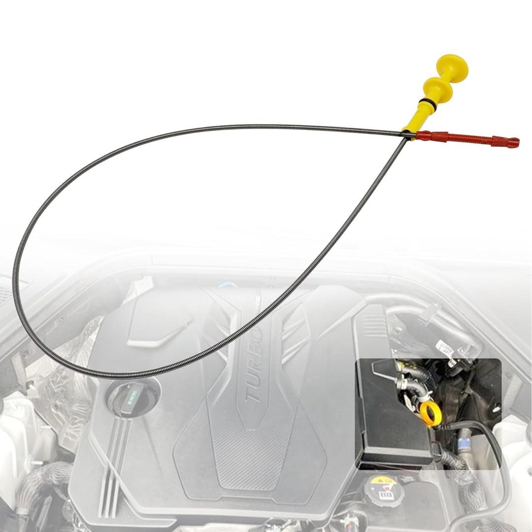 XQSMWF Engine Oil Dipstick,Compatible with Mercedes-Benz ML350,GL350 2012-2016 3.0 3.5 4.7L # 6420104172