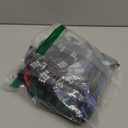 Pedgot 6-Piece Dog & Cat Clothes - Warm Fleece Vests with Leash Ring, Plaid Pullover for Small Dogs & Puppies, Winter Pet Clothes