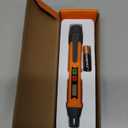 PT199 Natural Gas Leak Detector with Audible & Visual Alarm, Portable Gas Sniffer to Locate Combustible Sources Like Methane, Propane for Home(Includes Battery x2)-Orange