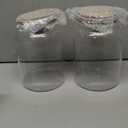 Sweejar Glass Jars for Laundry Room Organization, 90 ounce Laundry Pods Container, Glass Food Storage Jars with Airtight Lid, 2 Pack, Hand Lid