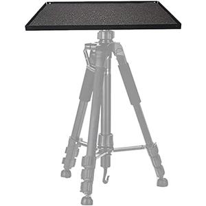 Coret Projector Tray, Laptop Tray Platform Holder Pallet for 3/8" or 1/4" Screw Tripod Stand Mount Widely Use in Classrooms, Meeting Rooms,Stage,Studio,Office,Outdoor (11 x 15 inch)