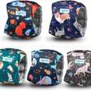 Leekalos Male Dog Diapers, Dog Belly Bands for Male Dogs Wraps Washable Doggie Diapers High Absorbing Dog Belly Bands 5 Pack, Size: Large (18"-21")