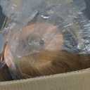 Hairingrid Mannequin Head 20"-22" 100% Human Hair Hairdresser Cosmetology Mannequin Manikin Training Head Hair and Free Clamp Holder (1907W2714)