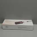 Infrared Bounce Brush, Heated Thermal Round Brush with Negative Ion Technology, 8 Heat Settings for Blowout Look with Hair Care Oil, Straightening & Curling, 1.65" Barrel for All Hair Types, White (45mm)