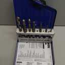 Irwin Tools IRWIN Screw Extractor/Drill Bit Set, 10-Piece (11119)