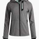 Spyder Womens Softshell Jacket - Lightweight Terry Fleece Hoodies for Women Water Resistant Zip Up Womens Windbreaker Jacket, L