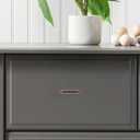 3 x 10 Pack Oil Rubbed Bronze Cabinet Knobs - Zinc Alloy, 29mm x 40mm x 39mm, Modern Style, Ambidextrous, Indoor Use