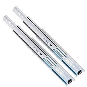 10 Pack Promark 3-Section 100 LB Capacity Full Extension Ball Bearing Side Mount Drawer Slides (22 Inches) (22 Inches-10 Pack)