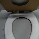 Mayfair Cassel Slow Close Toilet Seat, Easy Clean, Non Slip Premium Wood Seat, Easy Install, Made in USA, Elongated, White