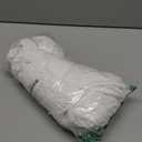 MEILA Wrap Around Bed Skirt Three Fabric Sides Elastic Dust Ruffled 14 Inch Tailored Drop,Easy to Install Fade Resistant-Natural White, Queen/King