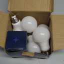 A19 Dimmable LED Light Bulbs Super Bright 3000K Warm White, 100 Watt Equivalent, Efficient 14Watt, 1700 Lumens, E26 Medium Base, Dimmable, ETL/UL Listed, 6 Pack