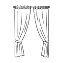 Premium Double Curtain Rod for Windows 16 to 38 Inches Heavy Duty Metal Design, Matte Black Finish