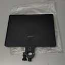 Universal Microphone Stand Tray with Phone Holder, Mic Stand Clamp-On Utility Shelf Rack Tray Holder for Music Sheet, Live Streaming, Live Broadcast, Karaoke, Recording, Music Stand Accessories