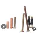 HOBBYIN 180Pcs Furniture Connecting Hardware Connectors Assortment Kit, Furniture Fastener Set Cam Lock Assortment Kit, Cam Lock for Furniture Connecting