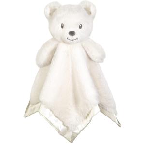 Bear Security Blanket Soft Baby Lovey Fluffy Blanket Unisex Lovie Snuggle Toy Baby Bear Stuffed Gift for Newborn, Boys and Girls, 16 Inch
