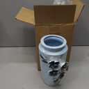 Blue Ceramic Vase 9 Inch - Modern Decorative Flower Vase for Centerpiece, Kitchen Table Living Room Home Decor