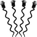 4pcs Metal Corkscrew Spiral Replacement for Wine Opener Kit and Precision Design for Easy Installation and Repairing Various Bottle Caps