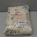 JSD Beige Boho Floral Cotton Sheet Set Full Size, 300 TC Printed Sateen Bed Sheets Deep Pocket, Soft Breathable Wrinkle Free