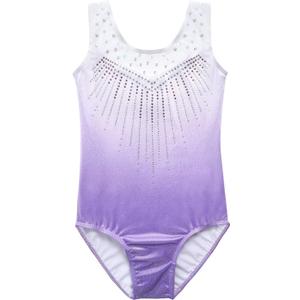 Leotards for Girls Gymnastics Toddler Dance Clothing Ballet Tutu Sparkles Black Blue Purple Colorful Ribbons (5-6 Years) Leotards for Girls Gymnastics Toddler Dance Clothing Ballet Tutu Sparkles Black Blue Purple Colorful Ribbons (5-6 Years)