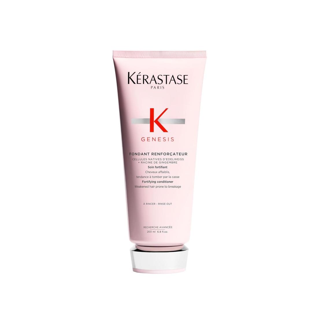Kerastase Genesis Strengthening Fondant Renforcateur Conditioner - For Weak or Hair, Detangles & Hydrates, For Normal to Dry Hair (6.8 Fl Oz (Pack of 1))