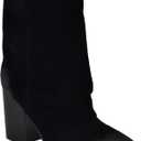 Nine West Women's Chaye Bootie, Black Suede 002, 8.5