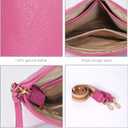 Real Leather Small Crossbody Bags/Purses For Women With Adjustable & Removable Strap