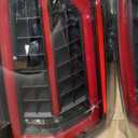 HECASA Full LED Tail Lights Compatible with 2011-2014 Chrysler 300 LED Tube Bar Rear Brake Turn Signal Running Light Taillights Clear Lens Black Housing