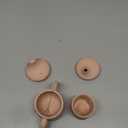 Moonkie Baby Training Cup & Sippy Cup Set | 4 Months+ | Baby-Led Weaning Essential | Gift for Infants (Blush Cup Set, 2 Pack)