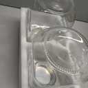 2 Pack 1 Gallon Glass Drink Dispenser - Drink Dispenser with Stand, Juice Dispenser, Drink Dispensers for Parties, Glass Water Dispenser with Stainless Steel Spigot, Lemonade Dispenser