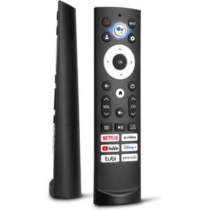 Voice Remote Control Replacement for Hisense Smart Google TV，Compatible with Hisense QLED UHD MiniLED ULED Google TVs