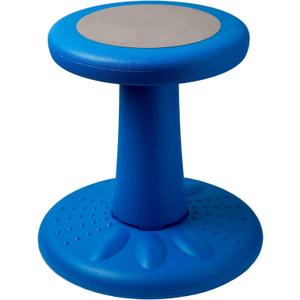 ActiveChairs Kids Wobble Stool, Flexible Seating for Preschool & Elementary Classrooms, Improves Focus, Posture & ADHD/ADD, 14" Active Desk Chairs, Ages 3-7, Blue (Kids (14" tall))